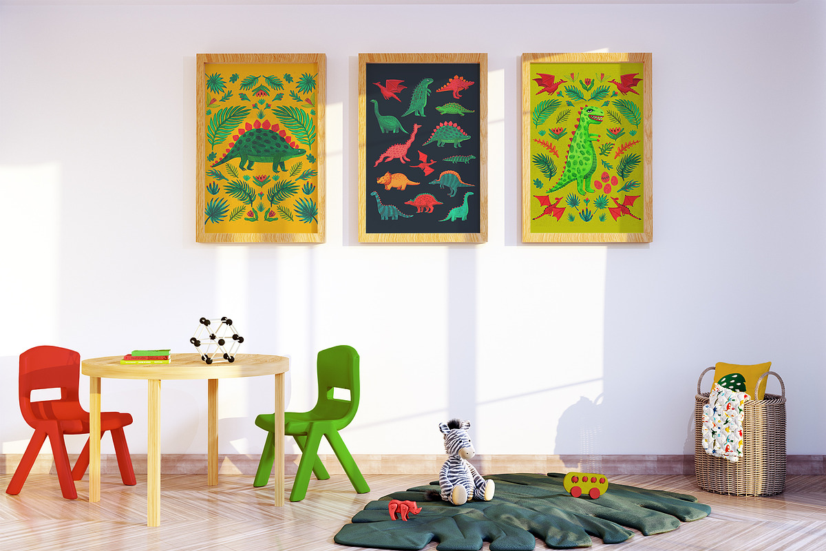 Dinomania, an Animal Illustration by Bizarre Factory (Photo 14 of 16)
