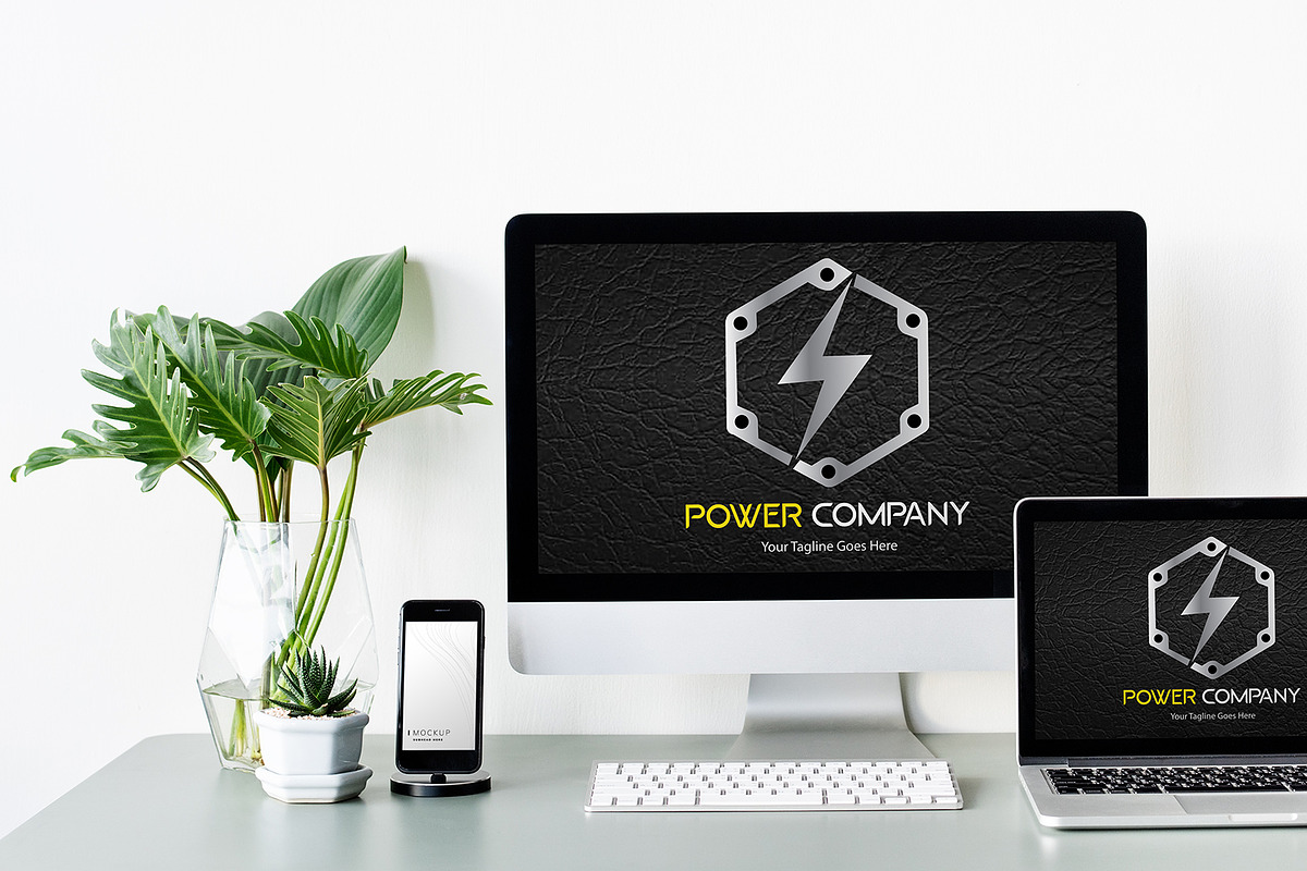 Electrical Company Logo Design, a Branding & Logo Template by YUDesignStore (Photo 4 of 6)