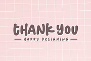 Shining Monday - Cute Display Font, a Serif Font by Subectype Studio (Thumbnail 8 of 8)