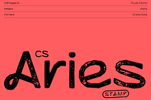 CS Aries Stamp