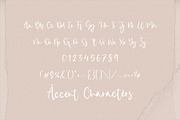 Dailymoon - Modern Handwritten Font, a Script Font by Letterative Studio (Thumbnail 6 of 7)