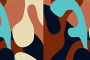 Coffee and Cream Abstract Modern Art, a Decorative Illustration by Sharon Schwalbe (Thumbnail 6 of 6)