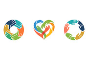 Unity Hands Community Vector Logo, an Object Graphic by Artonix (Thumbnail 2 of 3)