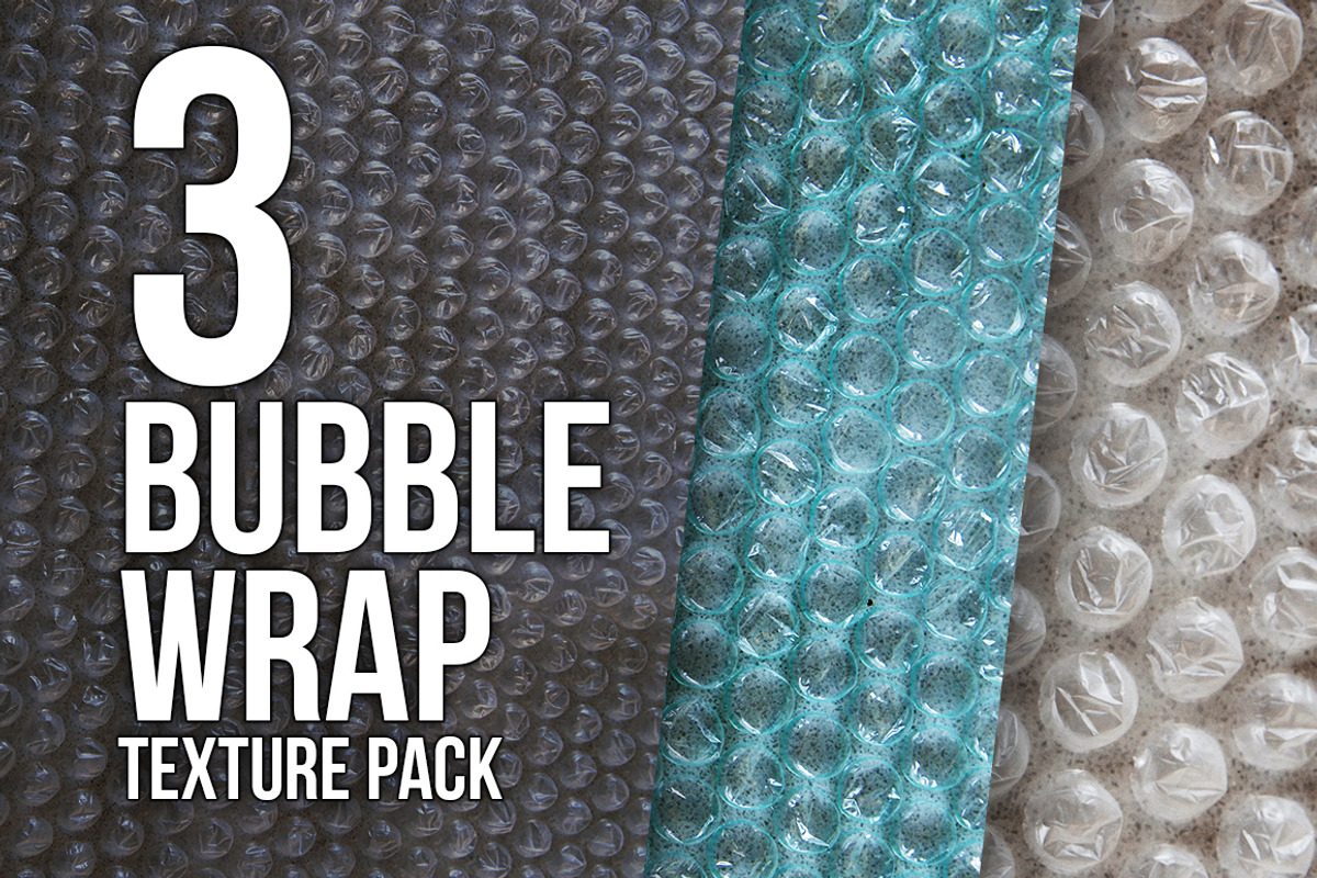 3 Bubblewrap textures, a Texture Graphic by Floor