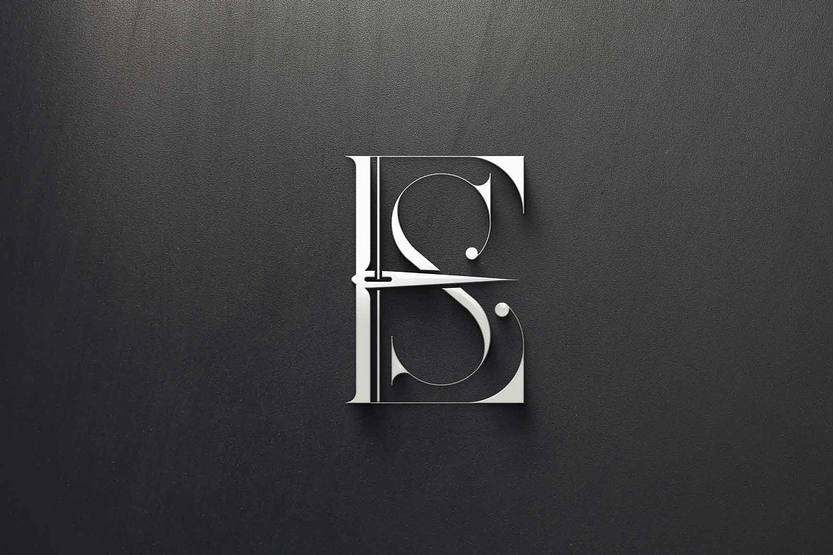 Initial Letter ES OR SE Tailor Logo,, a Branding & Logo Template by art_creater (Photo 1 of 2)