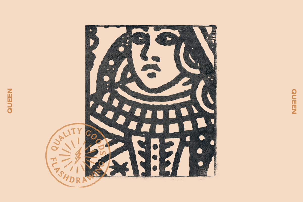 King & Queen, an Education Illustration by Andree Salazar (Photo 3 of 4)