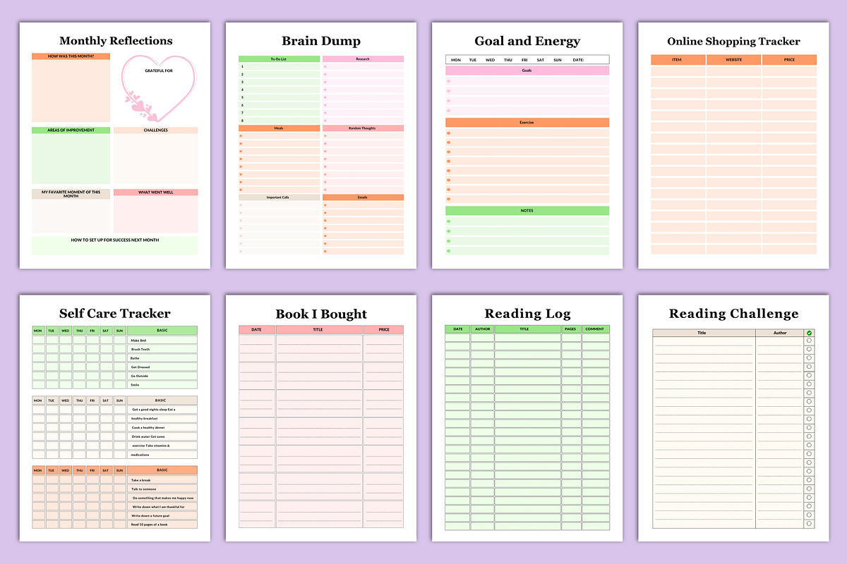 2026 Rich Girl Planner preview 3