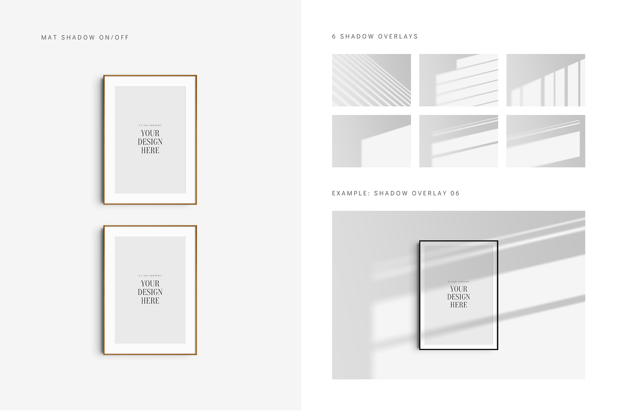 Frame Mockup 5:7 (A4) Portrait, a Mockup by DESIGN BY nube (Photo 4 of 15)