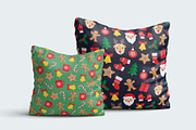 Winter Seamless Patterns Set, a Pattern Graphic by mejorana (Thumbnail 5 of 5)