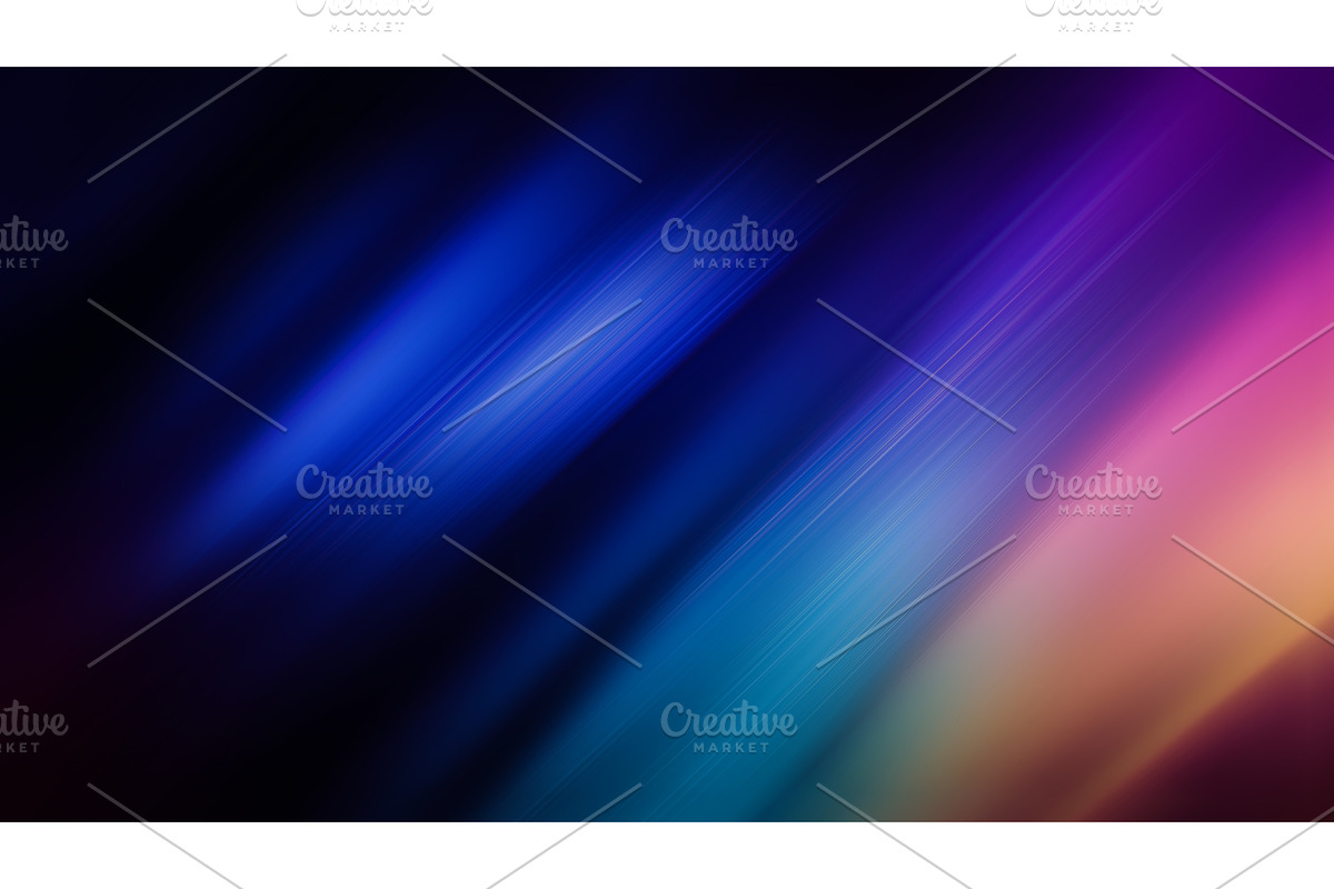 Vibrant Abstract Gradient Background, an Illustration by BazziBa♥