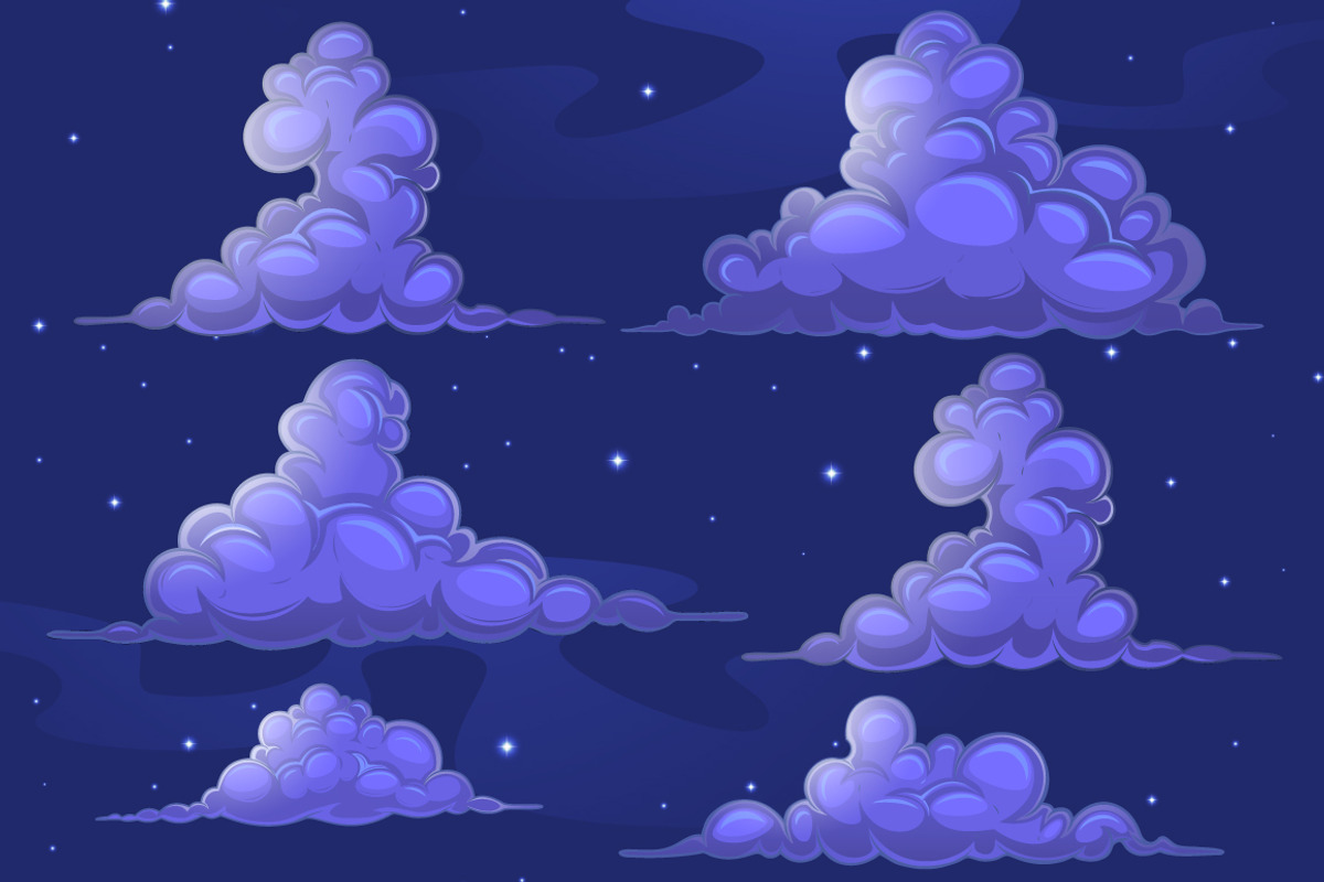 Cartoon Clouds, an Illustration by yuanden graphics (Photo 2 of 3)