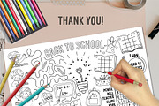Back to school activity placemats, an Education Illustration by Lexi Claus (Thumbnail 6 of 6)