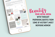 Wonderful Women Social Media Quotes, a Templates & Theme by Garlic Friday Design (Thumbnail 2 of 6)