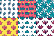 FLOWERS set, a Pattern Graphic by Tanya Akhmett (Thumbnail 4 of 5)