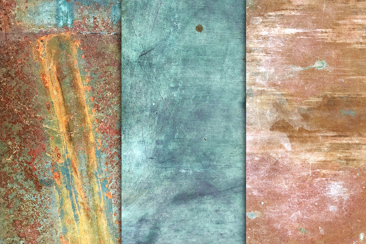 Rusted Metal Textures, a Texture Graphic by Paper Farms (Photo 2 of 11)