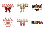 Crochet Mama Clipart PNG Bundle, an Illustration by SinaCreation (Thumbnail 4 of 11)