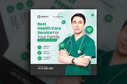 Healthcare medical social media post, a Social Media Template by Tanmoy Topu (Thumbnail 5 of 11)
