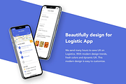 TruckGo - Logistics App UI Kit, an App Template by Capi Product (Thumbnail 3 of 6)