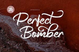 Perfect Bomber - Handlettering Font