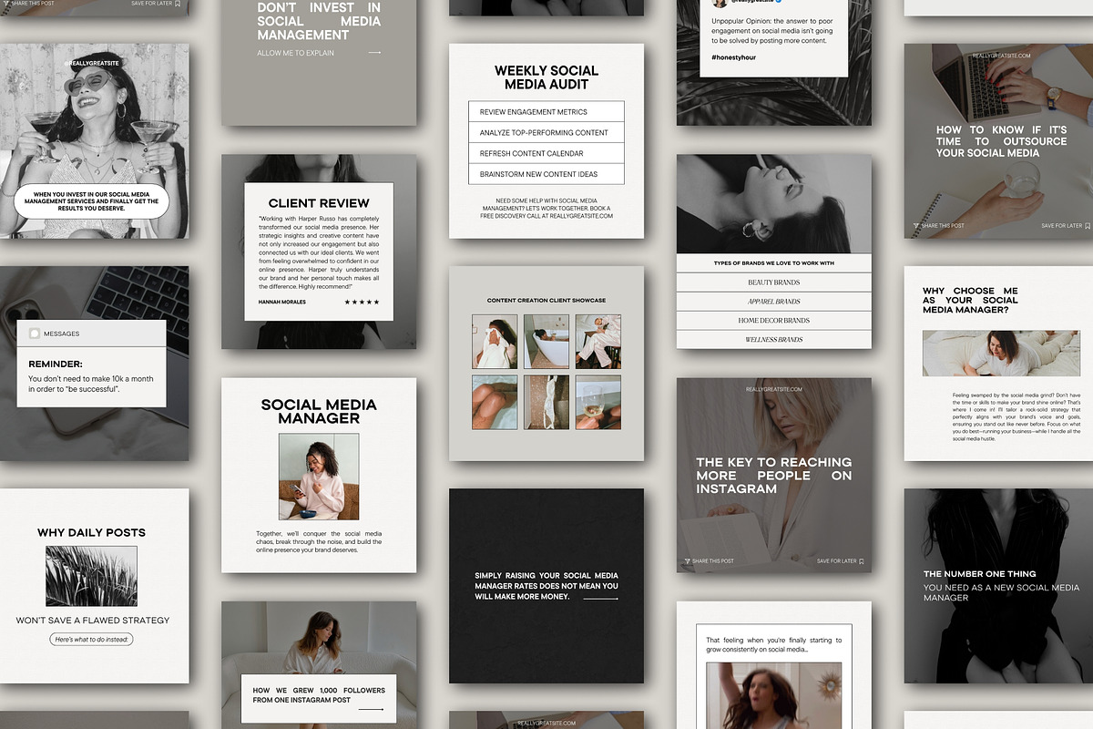 Instagram Canva Coaches Templates, a Social Media Template by Fallon Gerst (Photo 8 of 19)