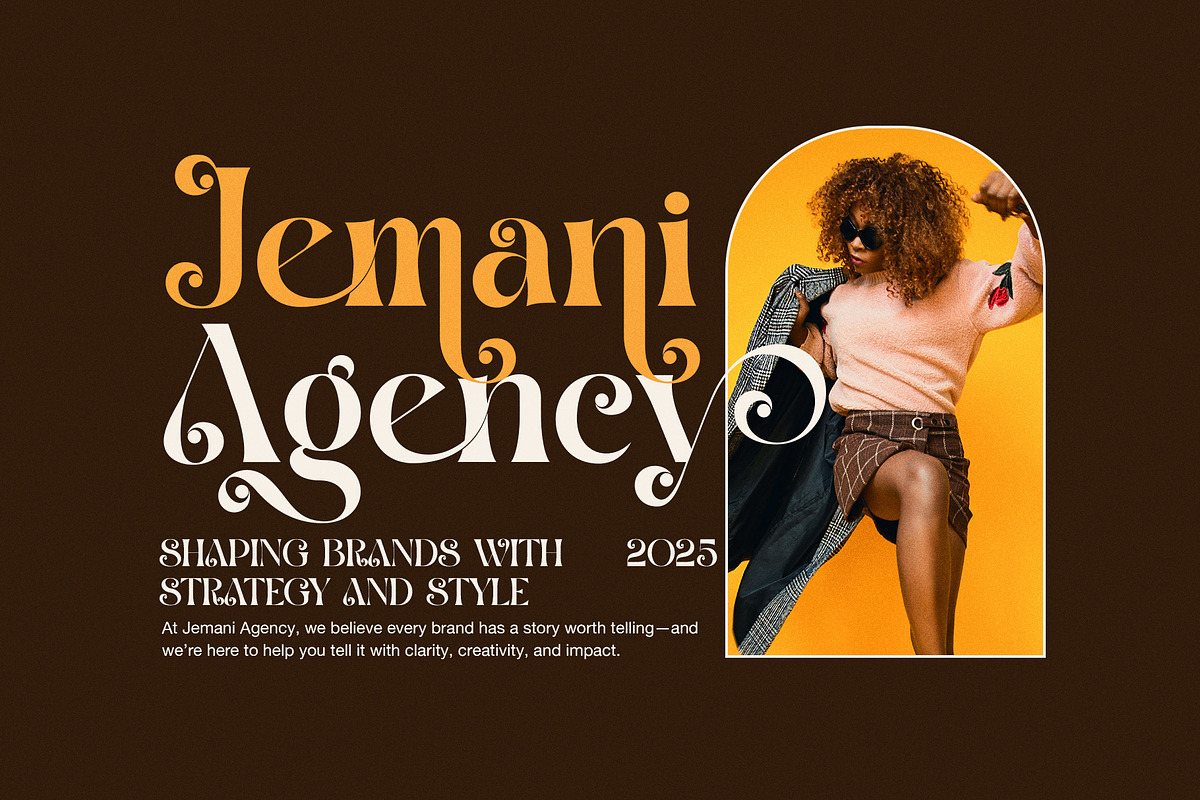 March Riking Luxury Serif Font, a Serif Font by Elegant Font (Photo 6 of 8)