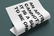 Stroke Edge Font, a Handwritten Font by Handmadefont (Thumbnail 7 of 10)