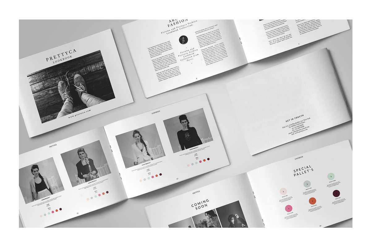 Prettyca Lookbook, a Brochure Template by Firtana (Photo 10 of 14)