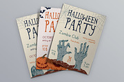 Halloween posters, cards, seamless, a Decorative Illustration by Good Studio (Thumbnail 13 of 17)