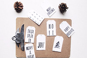 8 Minimalist Holiday Tags, a Graphic by Bloom and Flourish (Thumbnail 1 of 3)