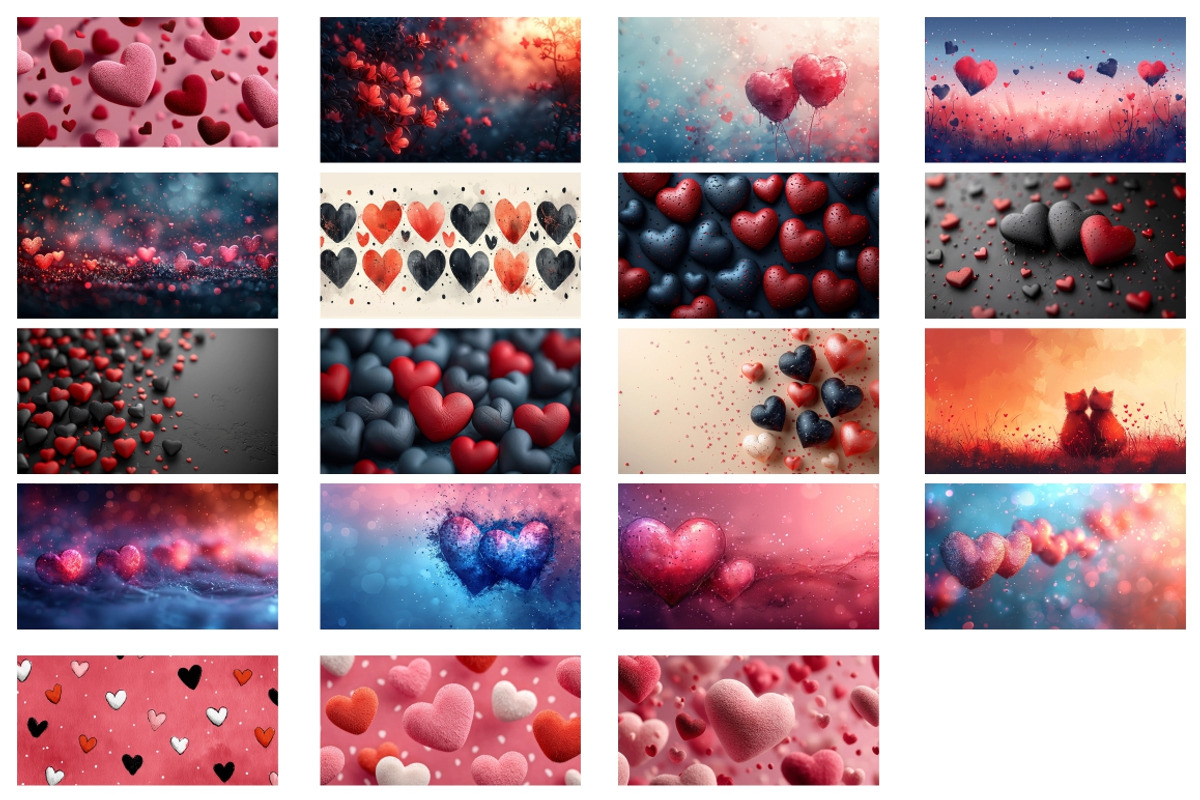 400 Valentine's Day Love backgrounds, a Background Graphic by Nocturnal Wolf (Photo 11 of 31)