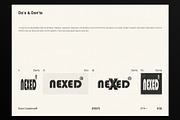 Brand Guidelines Design Template, a Brochure Template by Studio Monova (Thumbnail 8 of 19)