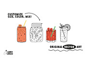 Summer Cocktails, an Object Graphic by AnkaDrozd (Thumbnail 6 of 7)