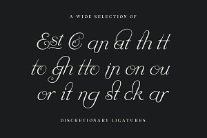 Astariah - Ligature Vintage Font