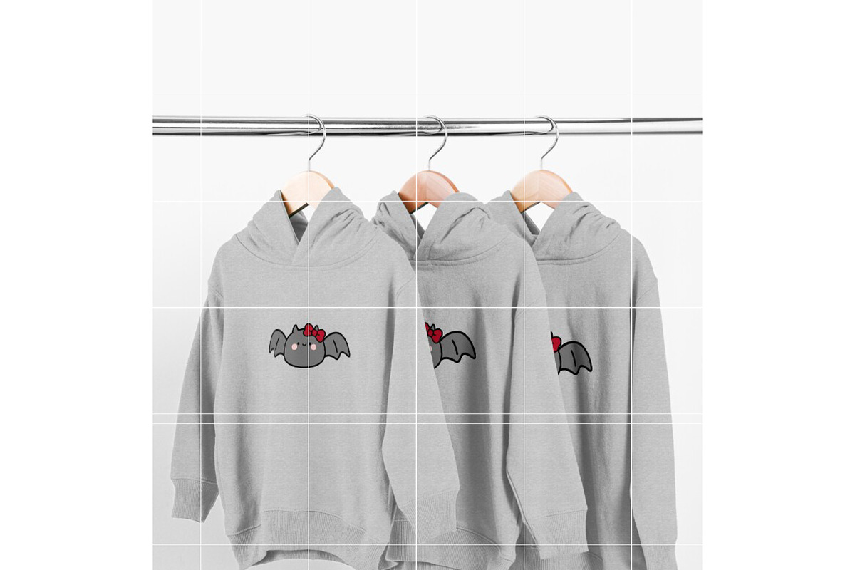 Kawaii Bat with Bow SVG Bundle | Cut, an Illustration by TheHitShop (Photo 5 of 5)