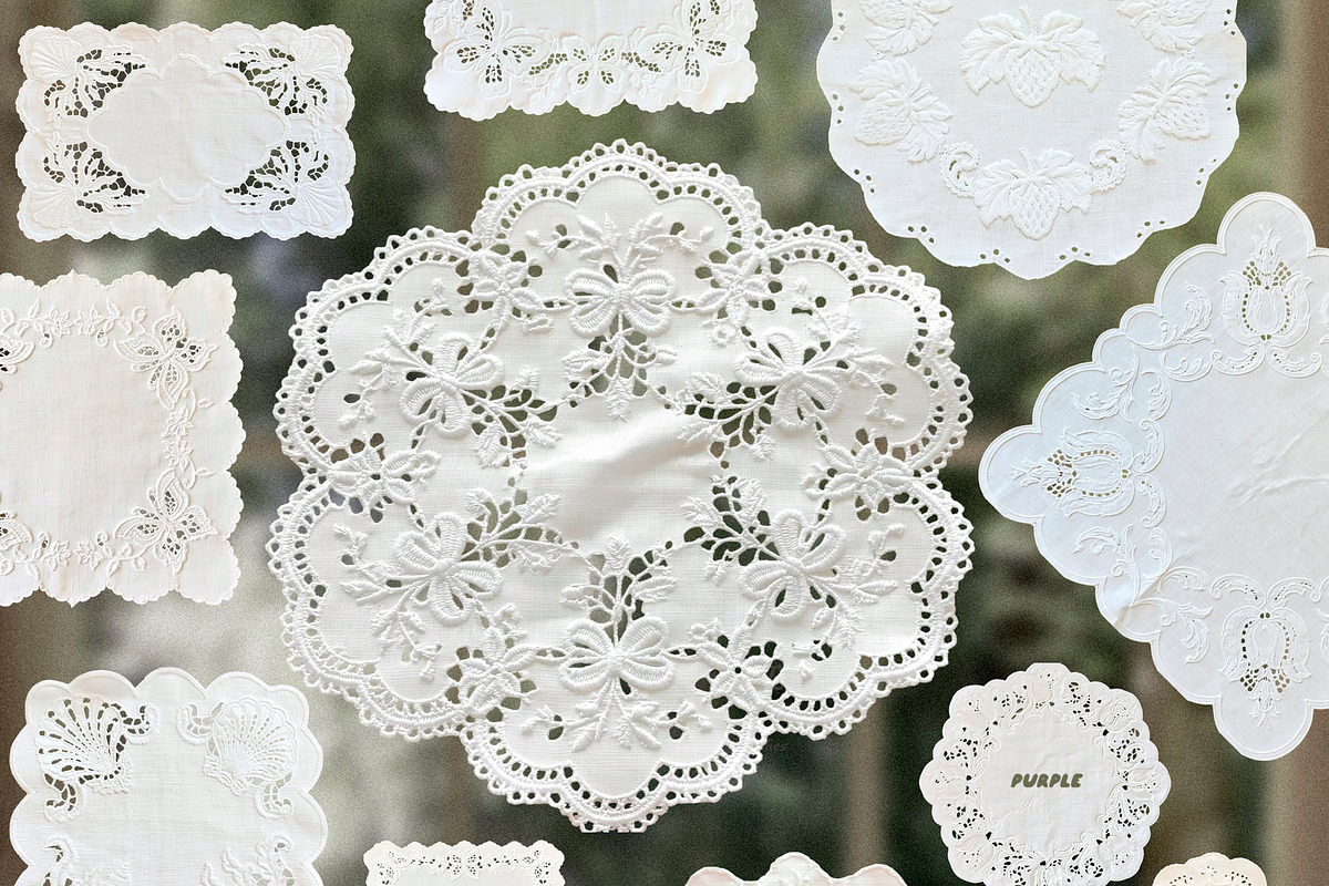 Richelieu Lace Doilies, an Object Graphic by Purple (Photo 7 of 13)
