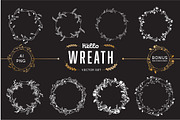 Wreath & Leaf Bundle, a Brush Add-On by Super Hello (Thumbnail 4 of 14)