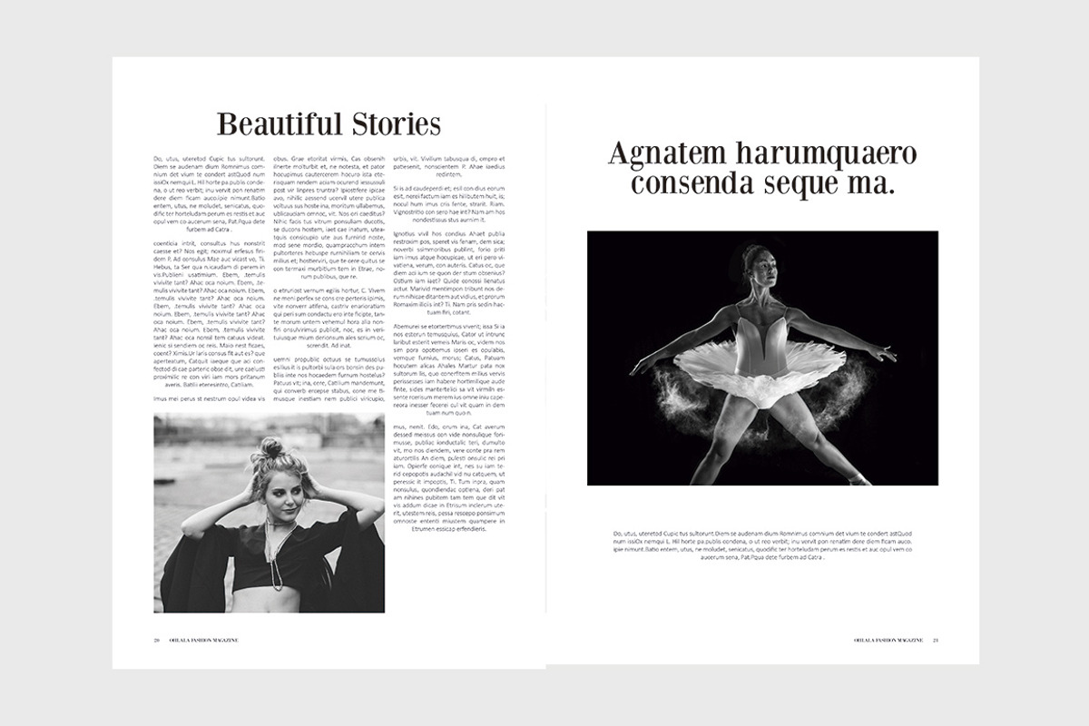 OhLaLa Magazine Template, a Magazine Template by N A N D U Z D E S I G N (Photo 10 of 15)