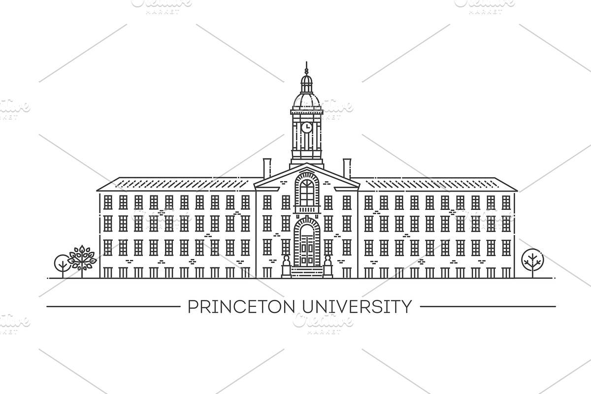 Princeton University. Vector, an Object Illustration by Tettygreen