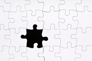 Jigsaw Puzzle Missing Piece, a Background Photo by THP Creative