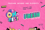 Good Times Alphabet & Graphic Set, a Graphic by Darumo Shop (Thumbnail 7 of 7)