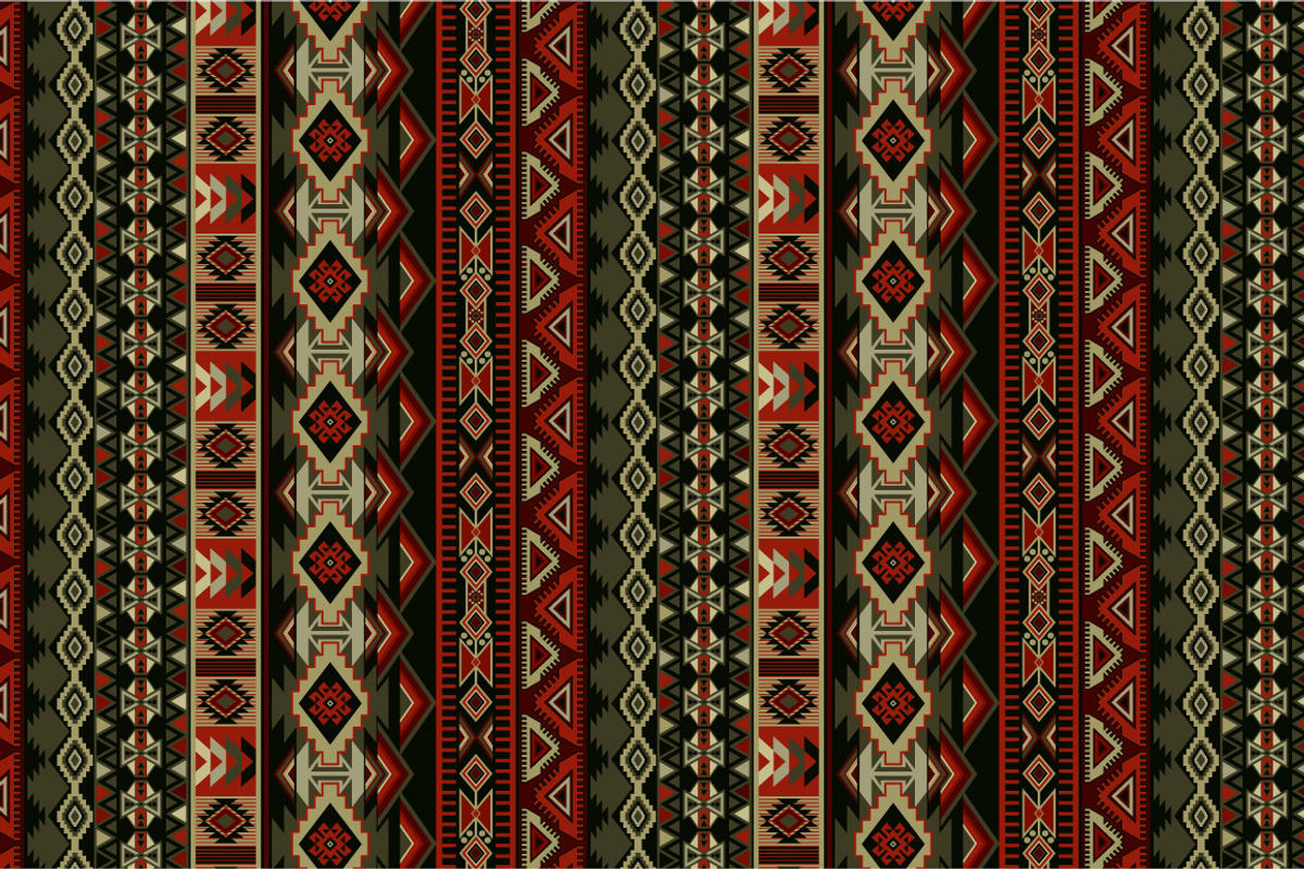 7 Aztec Patterns, a Pattern Graphic by Sunny_Lion