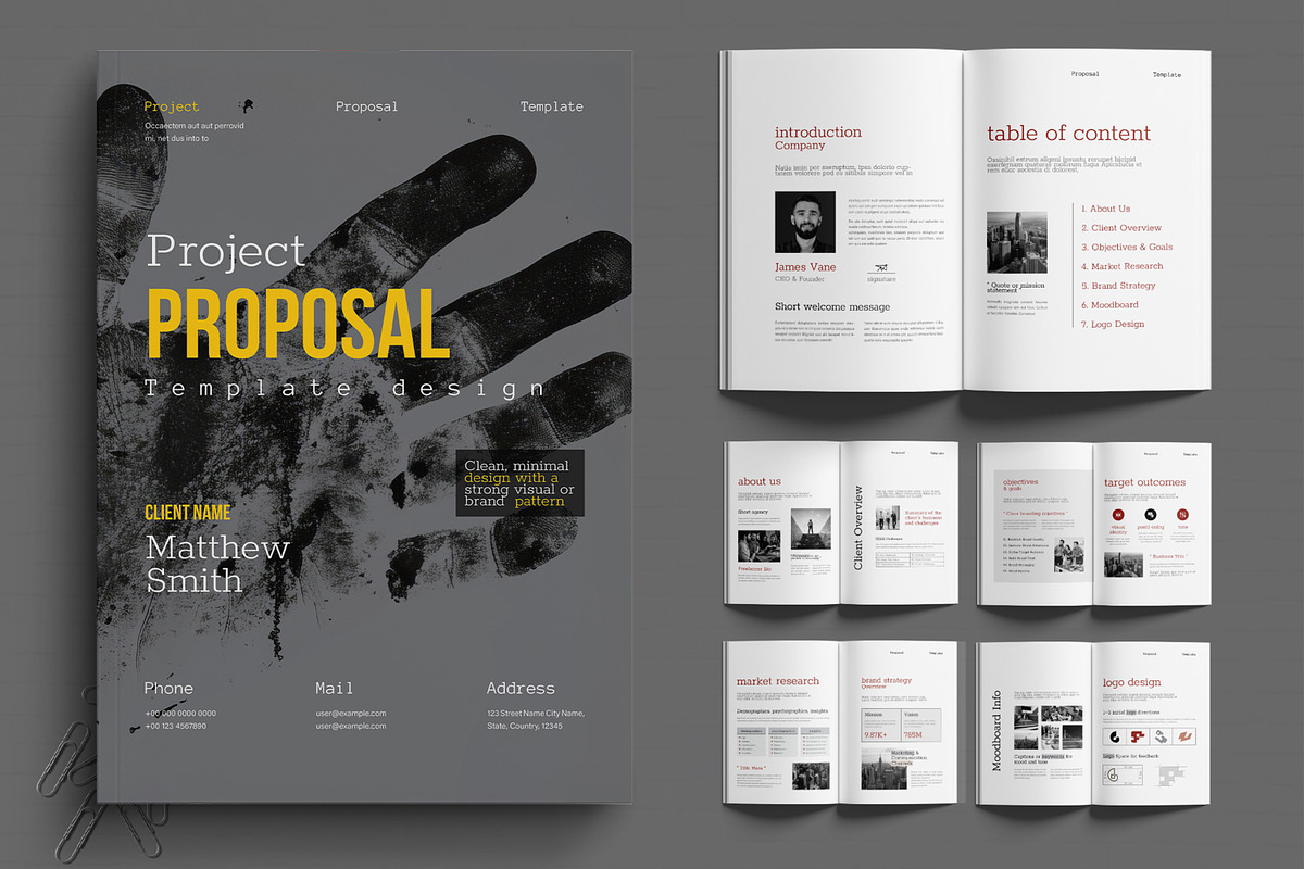Business Project Proposal Template