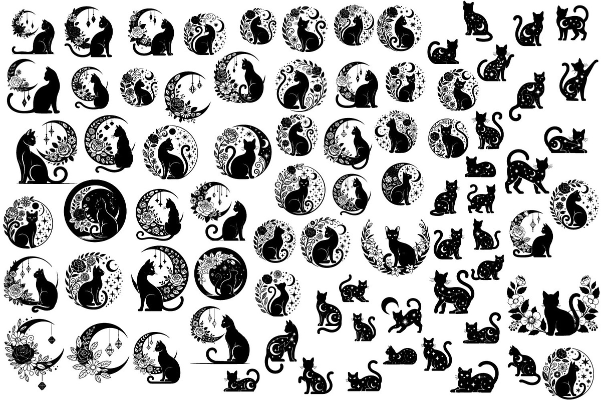 MEGA Halloween Bundle 558 items, a Seasonal Illustration by TatianaCociorva (Photo 10 of 12)