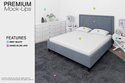 Bedding Mockups - Duvet Sheet Shams, a Product Mockup by mock-ups (Thumbnail 4 of 22)