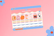 Content Calendar for Google Sheets, a Social Media Template by Kurly Creative (Thumbnail 5 of 9)