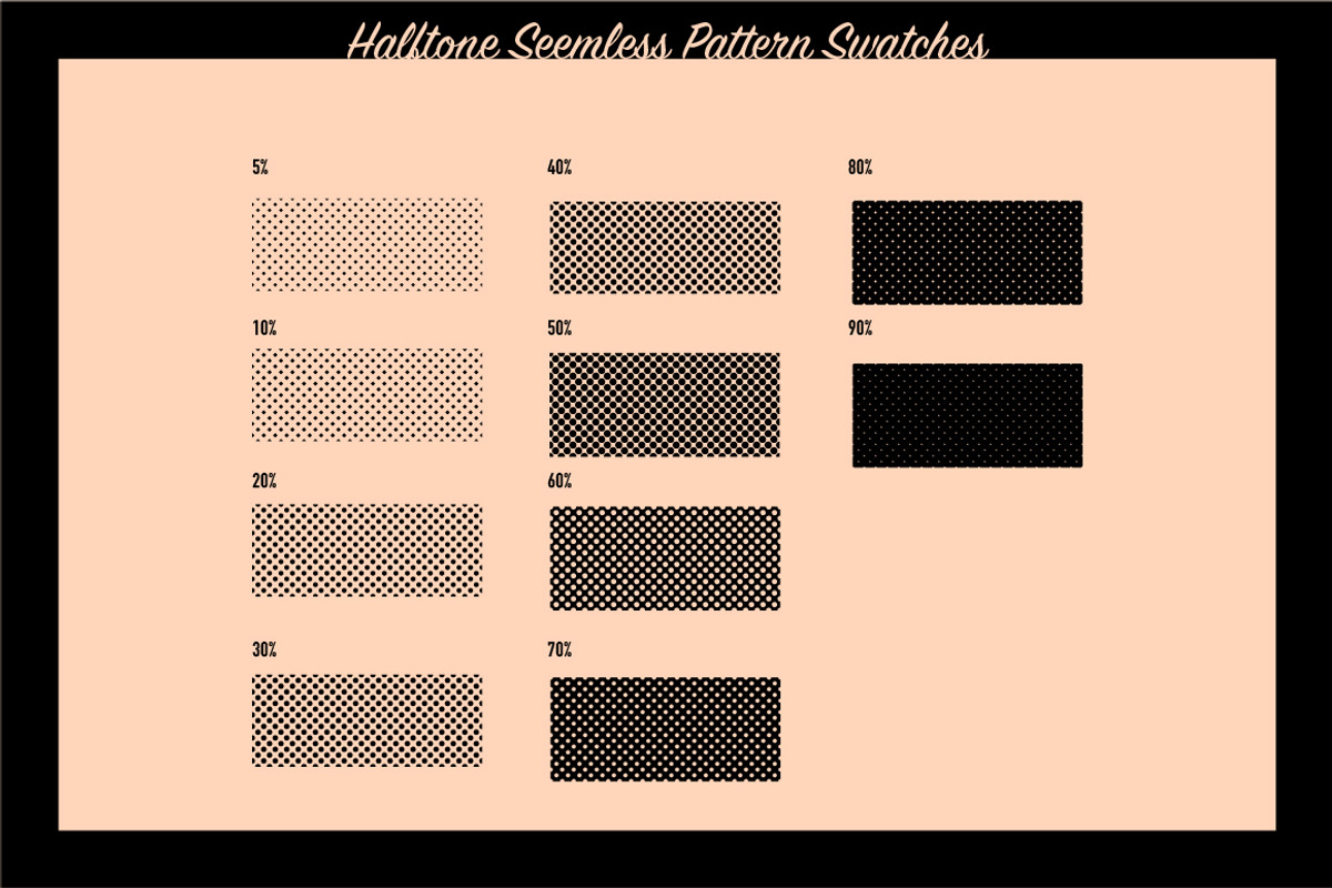 Heartfelt Halftone Vector Brushes, a Brush Add-On by BackYard Graphics Co. (Photo 13 of 15)