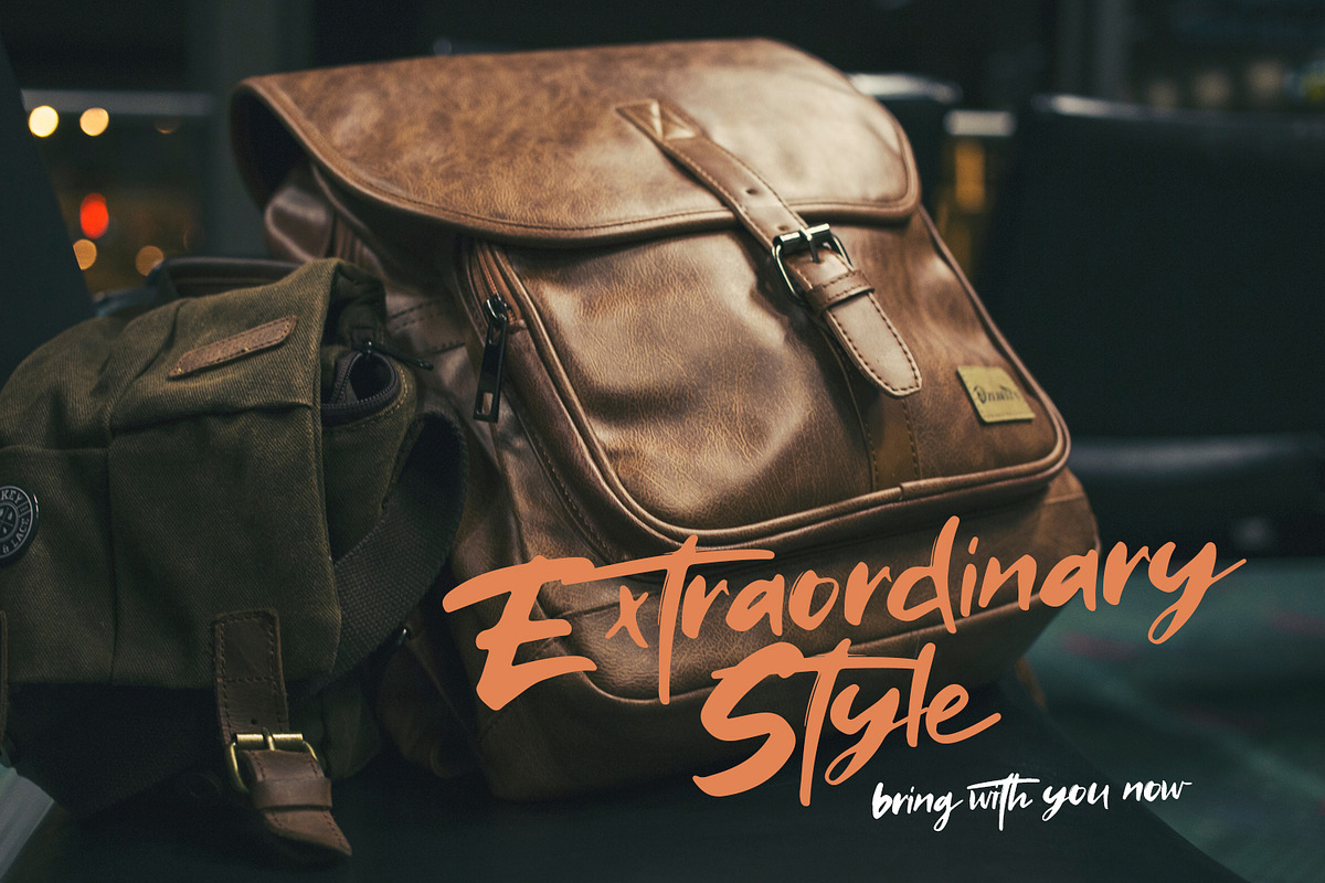 Rellive Brush Script Font preview 3
