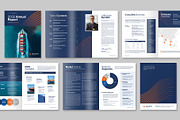 Annual Report Template, a Brochure Template by BrandPacks (Thumbnail 2 of 6)