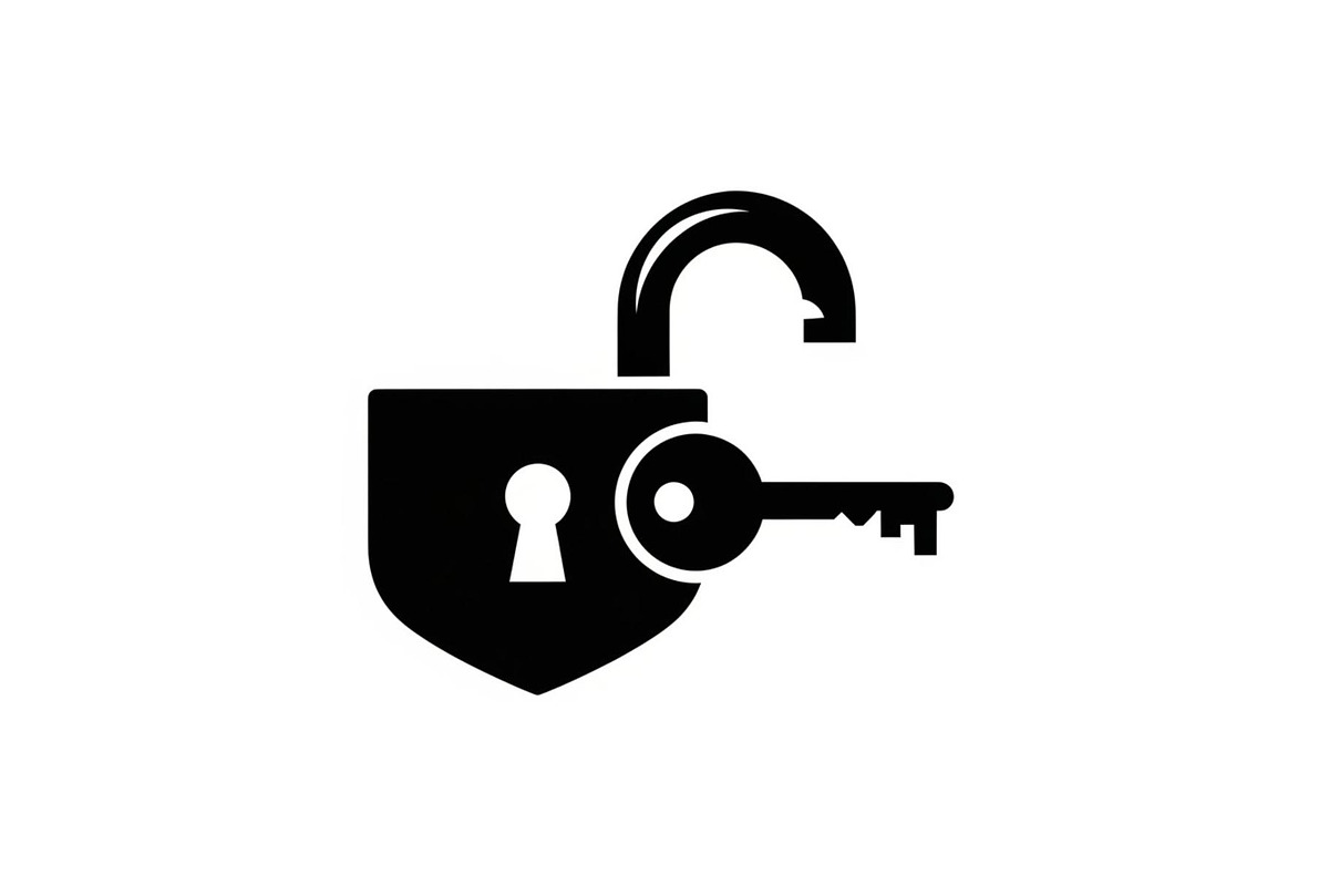 Heart Lock and Key Silhouette Icons, an Illustration by Designer_Momina (Photo 7 of 51)