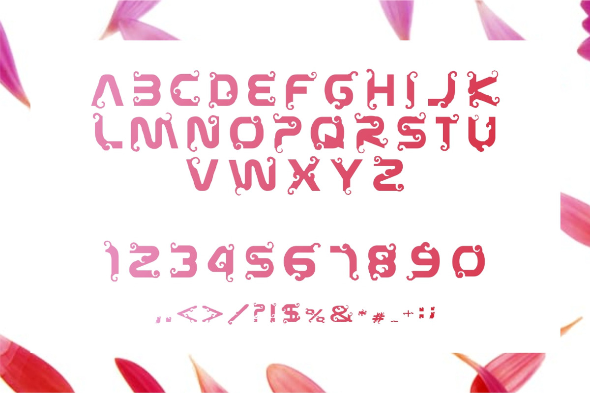 ARKADEWI Typeface preview 3